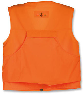 Browning's Junior Youth Upland Safety Vest Blaze Orange