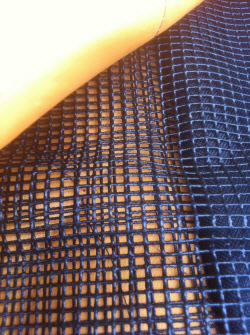 Close up of Mud River kennel cover door flaps
